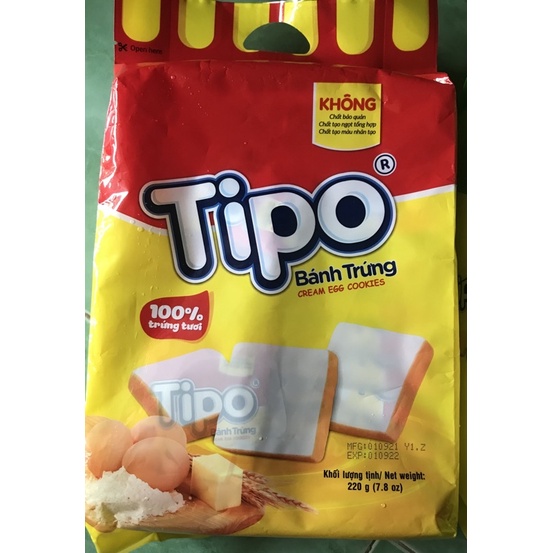 Bánh Tipo gói 220g