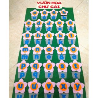 Vườn hoa 29 chữ cái 45x90
