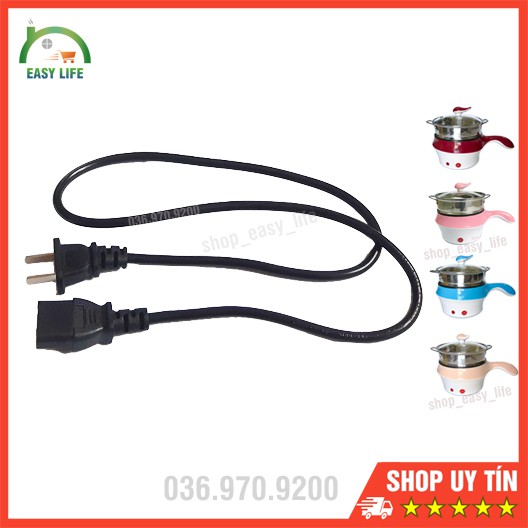 Dây Cắm Nồi Lẩu Mini 2 Chấu [Chuyên Dụng Cho Nồi Lẩu Mini]