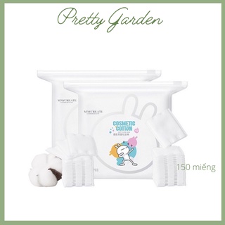 Bông Tẩy Trang Maycreate 150 Miếng Soft Close Skin Mẫu Mới