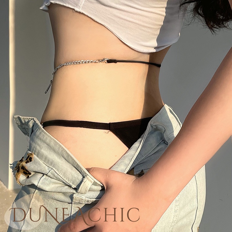 DUNEA Quần lót phối dây xích thời trang quyến rũ dành cho nữ