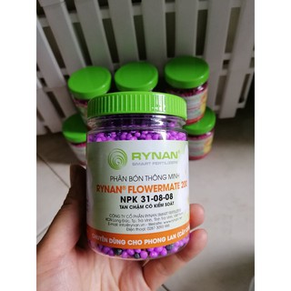 PHÂN BÓN THÔNG MINH RYNAN - FLOWERMATE 200 (NPK 31-08-08) Hũ 150gr