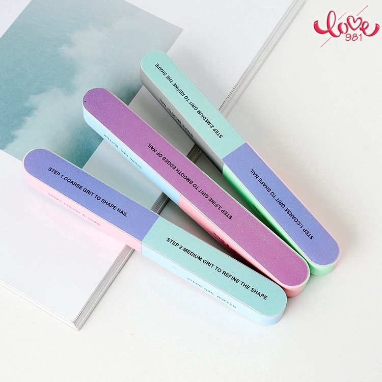 [Hàng mới về] Dụng cụ dũa móng hai mặt tiện dụng