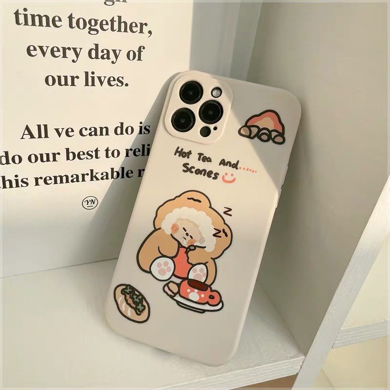 Ốp Lưng iPhone Cạnh Vuông Hàn Quốc Hot Thời Trang 6/6plus/6s/6splus/7/7plus/8/8plus/x/xr/xs/11/12/pro/max/plus/promax