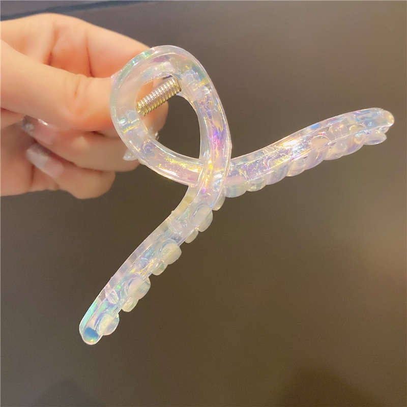 Kẹp Tóc Nhựa acrylic Trong Suốt Nhiều Kiểu Dáng Phong Cách Hàn Quốc Cho Nữ