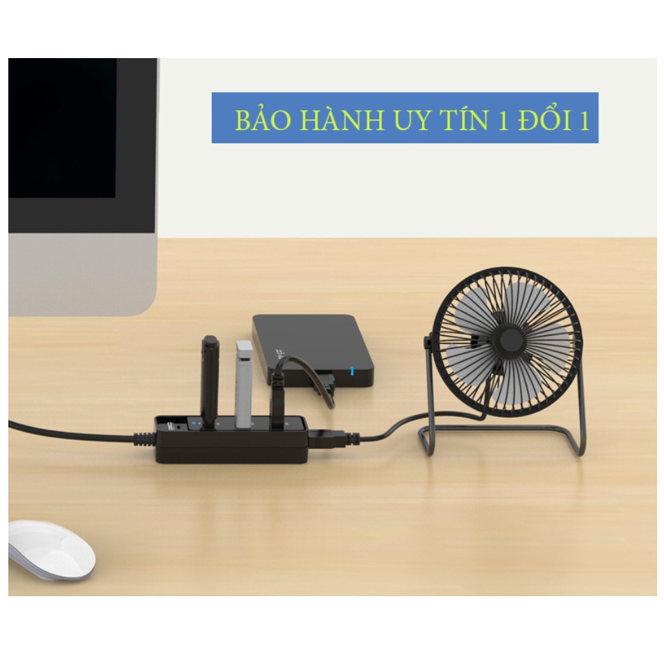 Đầu chia 3 ổ USB ORICO 3.0 cao cấp,  Tốc độ truyền cực nhanh,  chống quá áp, quá dòng, rò rỉ, chống nhiễu cực tốt