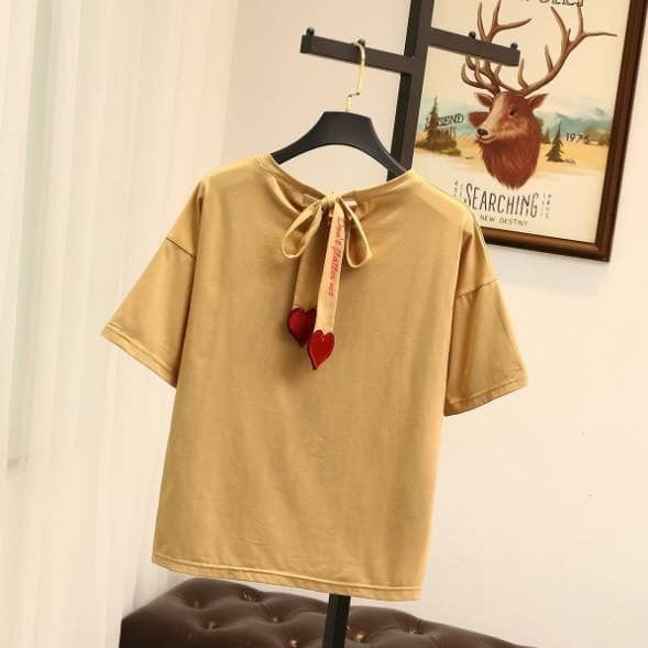 SP8056  Áo thun nữ hè ngắn tay cho người mập hàng nhập