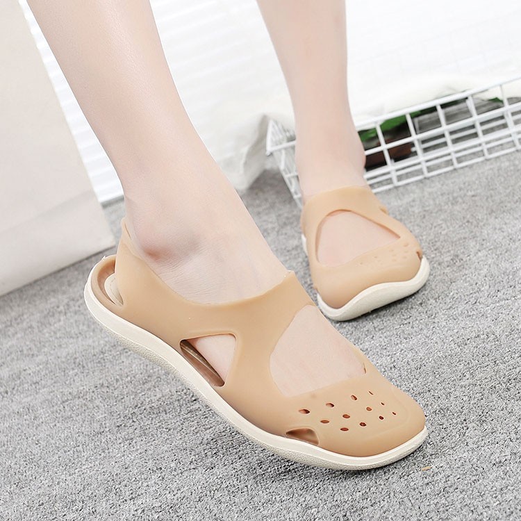 Dép y tế chuyên đụng cho  bệnh viện,  spa-  giày cao su mùa hè cho nữ-sandal có quai