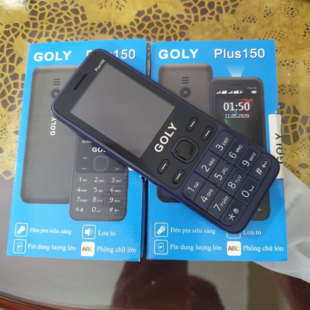 Điện thoại Goly 150 Plus - 2 sim 2 sóng - Pin trâu - Hàng chính hãng | WebRaoVat - webraovat.net.vn