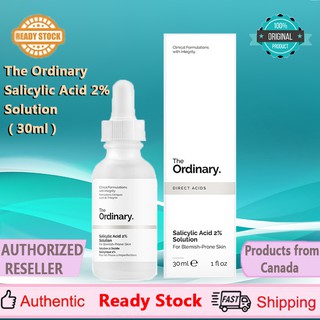 (Hàng Mới Về) Dung Dịch Salicylic Acid 2% 30ml Hỗ Trợ Giảm Mụn Hiệu Quả