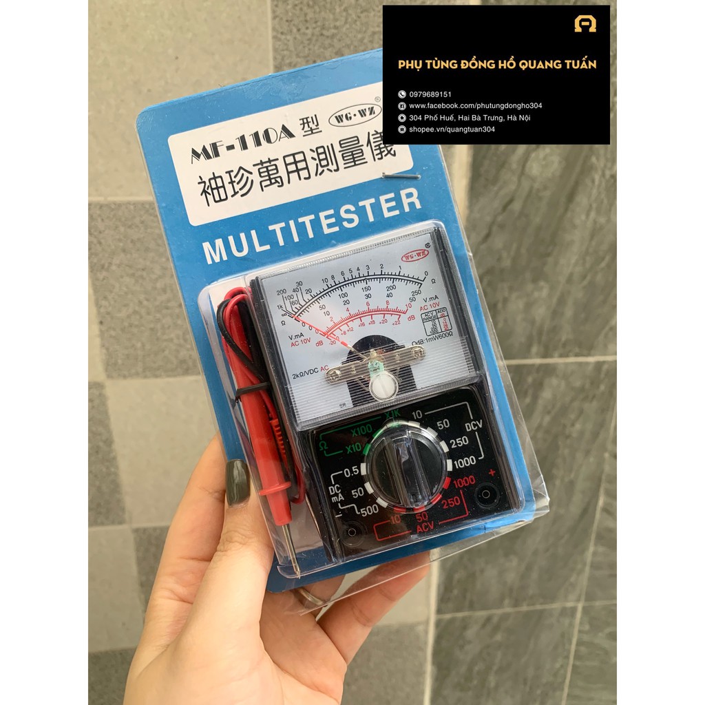 Đồng hồ đo điện vạn năng-MF-110A-MULTITESTER