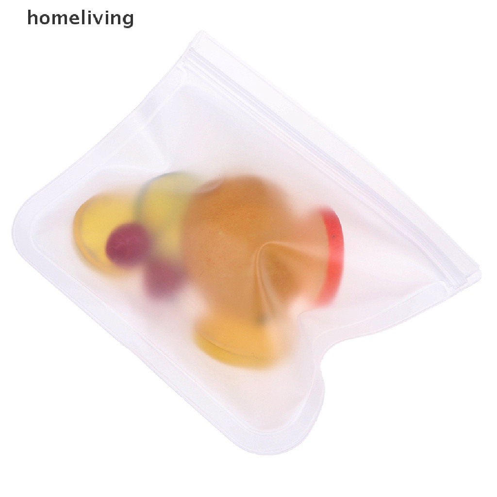 Túi Zip Silicone Đựng Thực Phẩm Chống Rò Rỉ Tái Sử Dụng Tiện Lợi