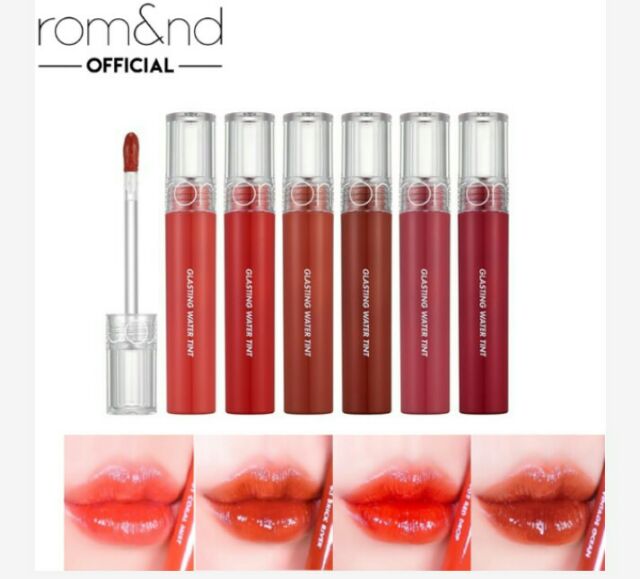 Son Tint Nước Siêu Lì, Lâu Trôi Romand Glasting Water Tint 4g | BigBuy360 - bigbuy360.vn
