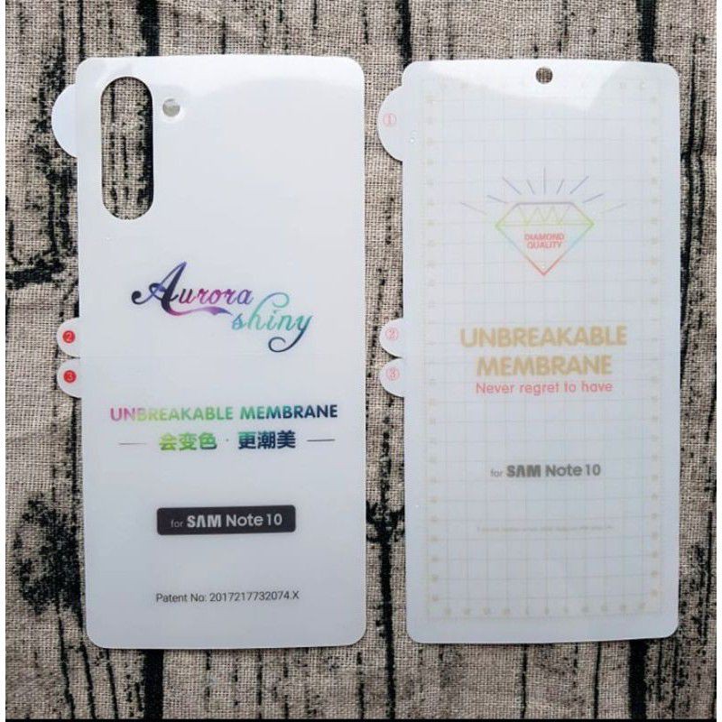 Miếng dán dẻo PPF SAMSUNG NOTE 10 / note 10 plus cực đẹp