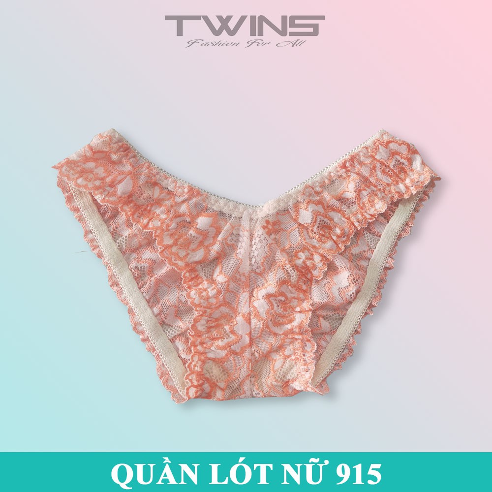 Quần lót ren sexy phối lưới cao cấp Beautiful 915 mềm mại xuyên thấu gợi cảm thoáng mát từ 40kg-50kg