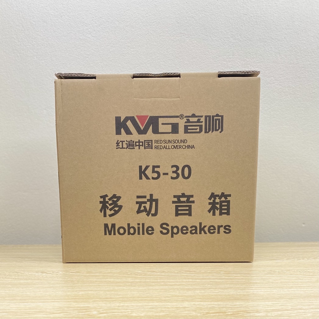 Loa Kéo Karaoke KVG K5-30 Tặng Kèm 1 Micro Không Dây