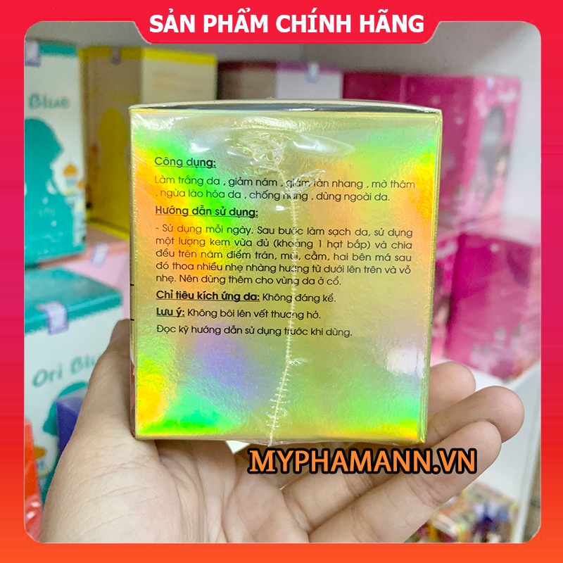 Kem Face Nhân Sâm N Collagen chính hãng - Kem dưỡng trắng da mặt làm mờ thâm nám - 8938526572027