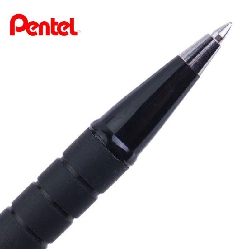 Bút bi bấm Nhật Bản Pentel BK250 - Ruột BKS7E 0.7mm xanh, đen
