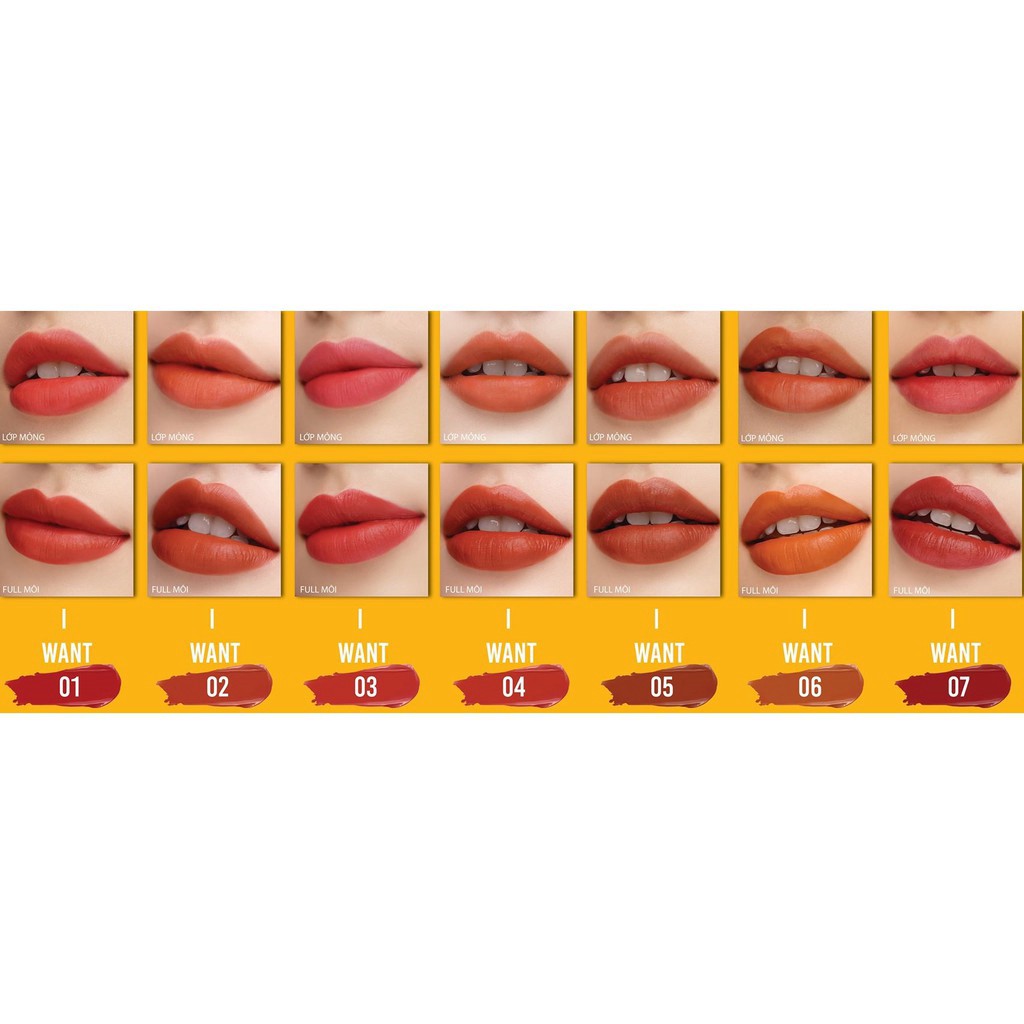Combo Phấn nước Lemonade Matte Addict Cushion 15g và Son kem lì Want It Got It 5g | BigBuy360 - bigbuy360.vn
