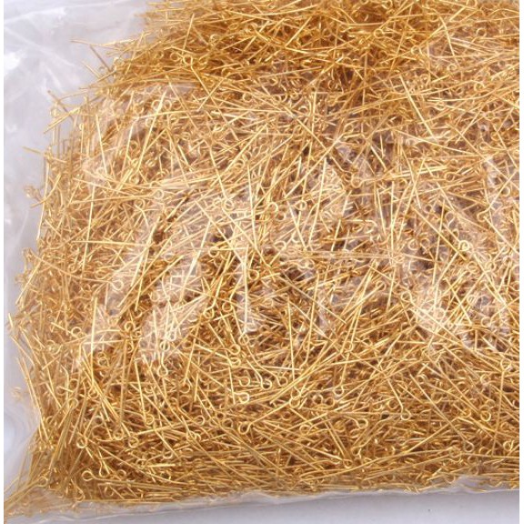 [Mã FAMAYFA giảm 10K đơn 50K] 10gam kim xỏ làm trang sức size 30- 35mm khoảng 70 cây | BigBuy360 - bigbuy360.vn