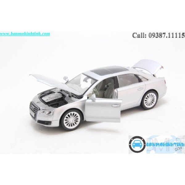Mô hình xe Audi A8 1:32 Dealer