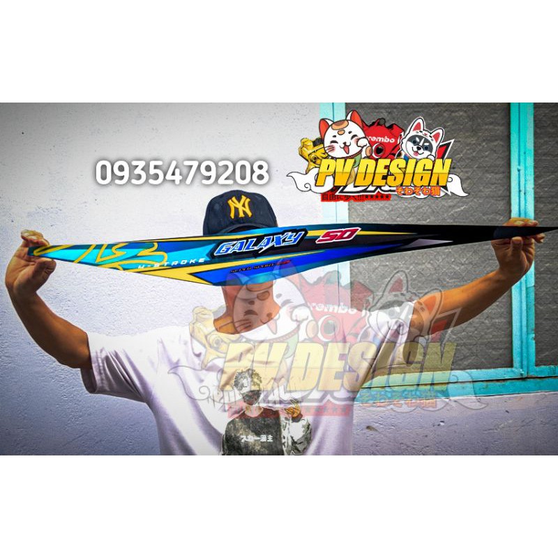 Tem galaxy 50 hayabusa xanh