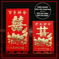 Bao lì xì song hỷ đám cưới
