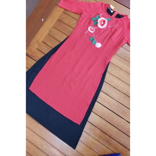 Áo dài Cách Tân liền đầm/xả