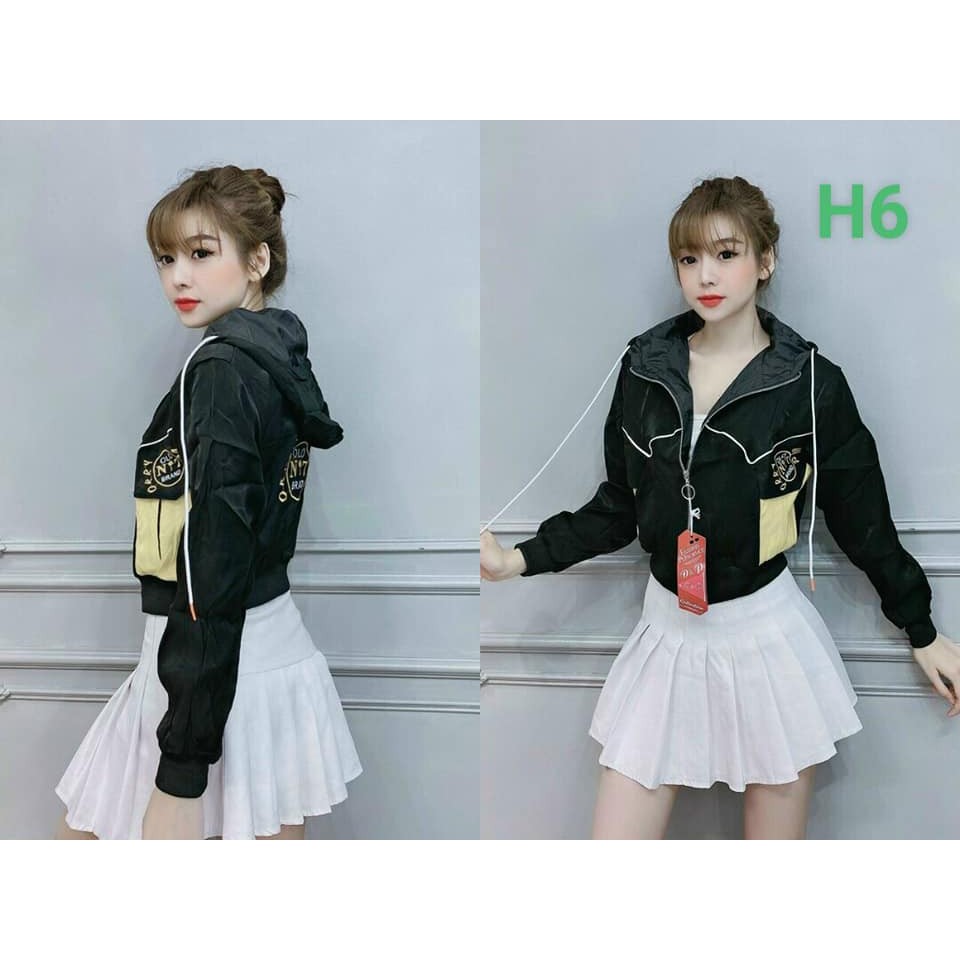 Áo Khoác Dù In Chữ Thời Trang- Đi Nắng Mưa Đều Được- Hàng Y Hình
