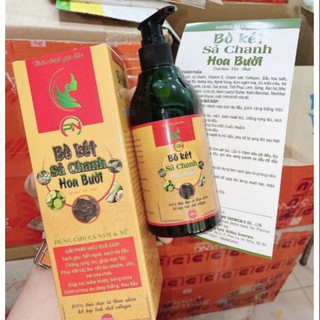 Dầu gội bồ kết xả chanh hoa bưởi