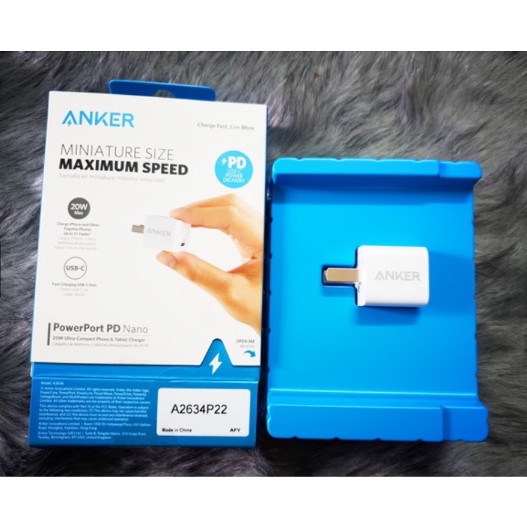 Củ Sạc Nhanh ANKER NANO II 65W 45W cho iPhone 15 14 13, iPad Pro, Macbook Air, Note 20 Ultra 5G, Z Fold3 5G, S21