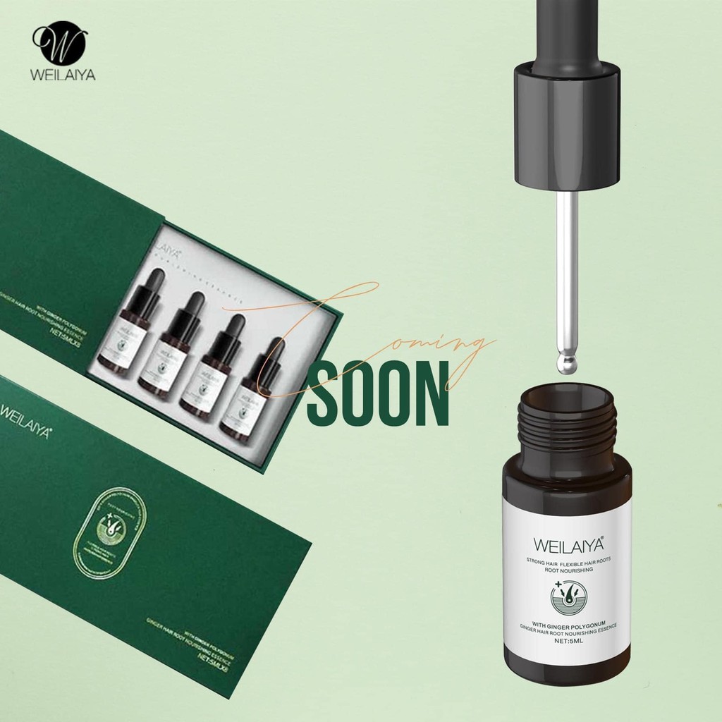 Hỗ trợ Mọc Tóc với Huyết thanh Serum Mọc Tóc Weilaiya Chính Hãng