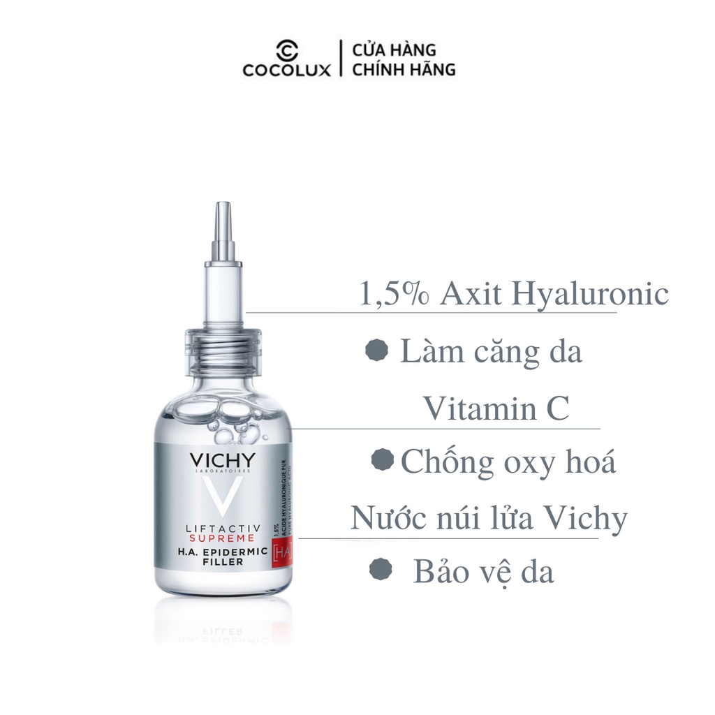 Dưỡng Chất Giảm Nếp Nhăn Vichy Liftactiv Suppeme H.A Epidermic Filler 30ml