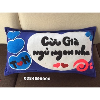 Gối handmade tặng bạn trai
