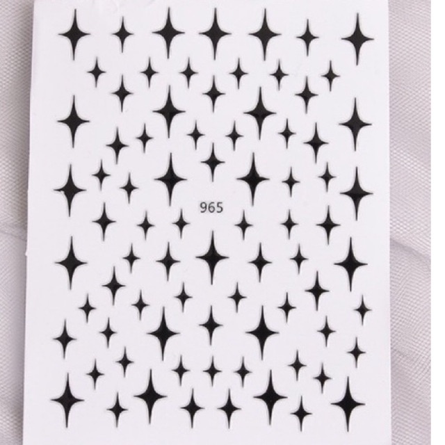 Stirkes tấm hình dán móng trang trí móng tay nail