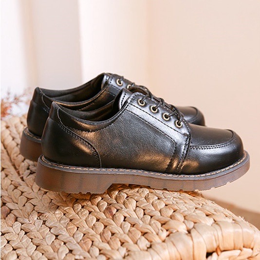 Giày tây giày da nữ đế 3 phân kiểu dáng thời thượng HOT 2022