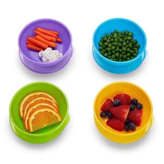 [Siêu rẻ] Bộ chén ăn cao cấp kèm muỗng Munchkin