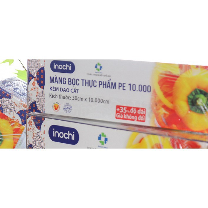 Màng bọc thực phẩm PE Inochi 30x10.000cm