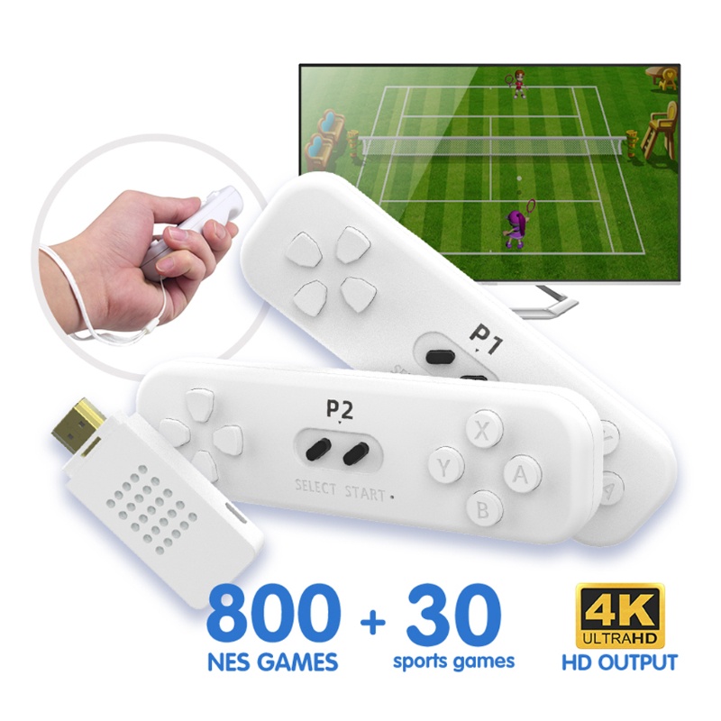 Máy Chơi Game Không Dây Blg Tích Hợp 830 Trò Chơi Cổ Điển