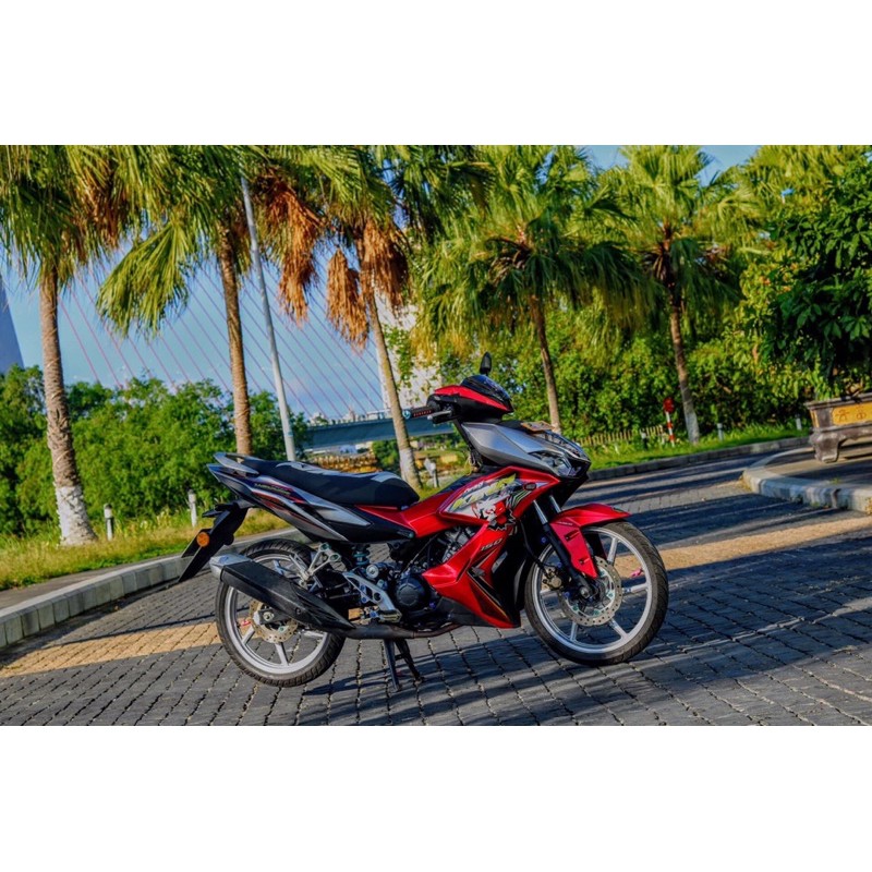 Tem rời Winner X Kingdrang đỏ đen bạc -1