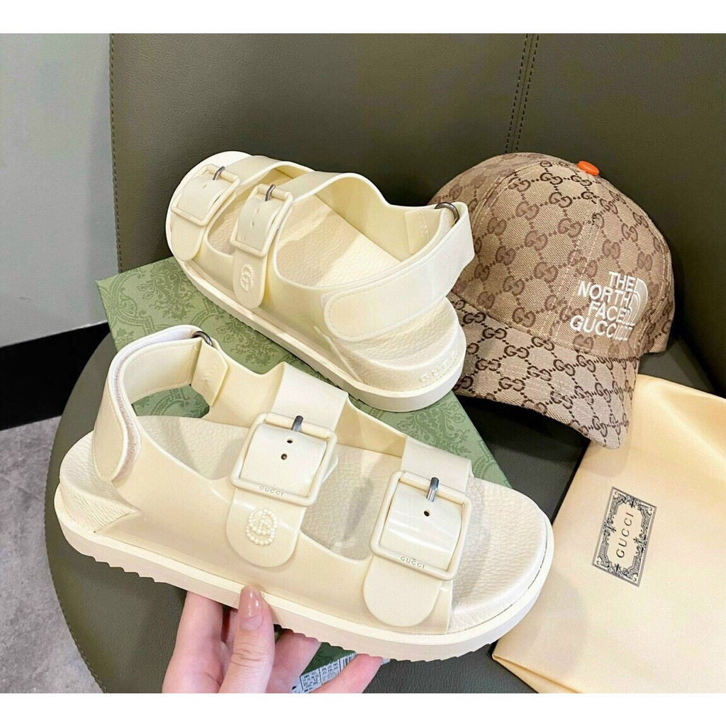Sandal nhựa cao cấp full box 2 màu