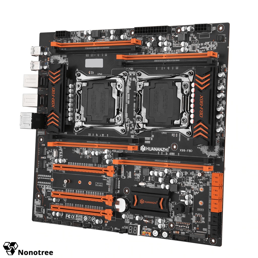 Mainboard HUANANZHI X99 F8D 2011-3 DDR4 non-ECC ram, M.2, Có thể sử dụng nhiều RTX 3060, Mining, BTC, ETH, XMR, XRP, ZEC | BigBuy360 - bigbuy360.vn