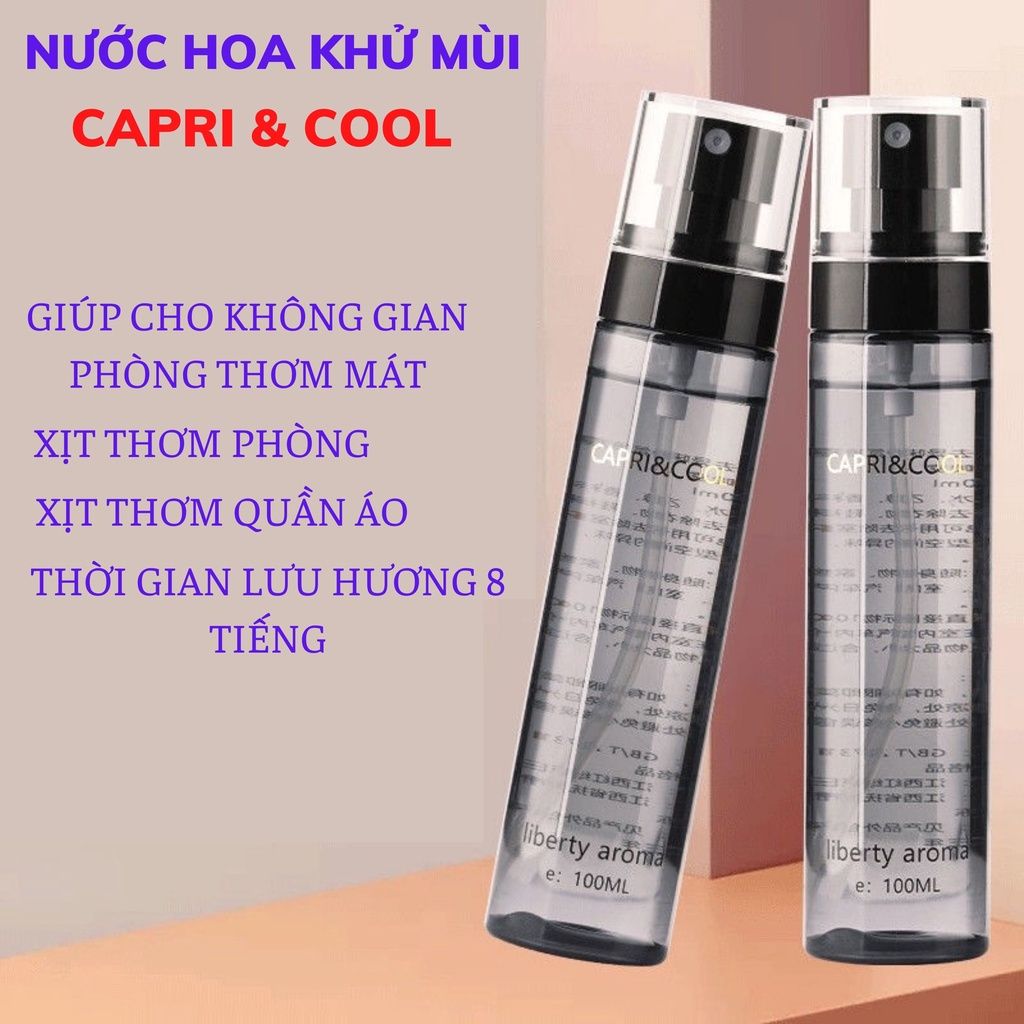 Nước Xịt Thơm Quần Áo Cao Cấp, Lưu Hương Quần Áo Giầy Dép Khử Mùi, Nấm Mốc, Kháng Khuẩn Cho Quần Áo Giữ Hương Thơm Lâu