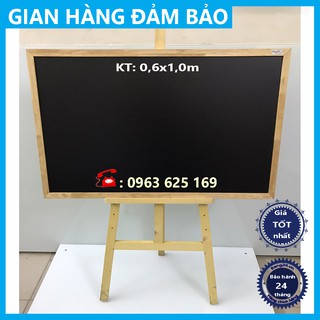 Bảng Menu Kết Hợp Chân Gỗ; KT: 0,6x1,0m (Tặng 1 bút dạ quang, 1 hộp phấn màu và 1 xóa bảng)