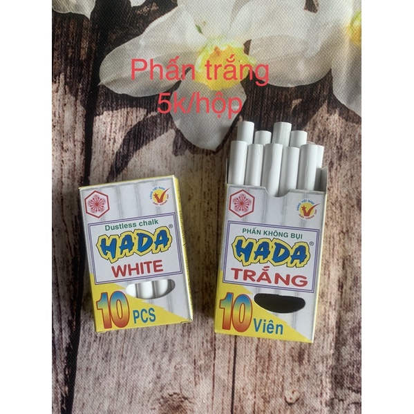 Phấn trắng hộp 10 viên