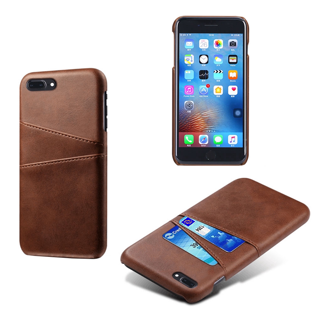 iPhone 6 6S 7 8 Plus 5 5S SE Luxury Slim Card Slot Wallet PU Leather Case Shockproof Hybrid Cover