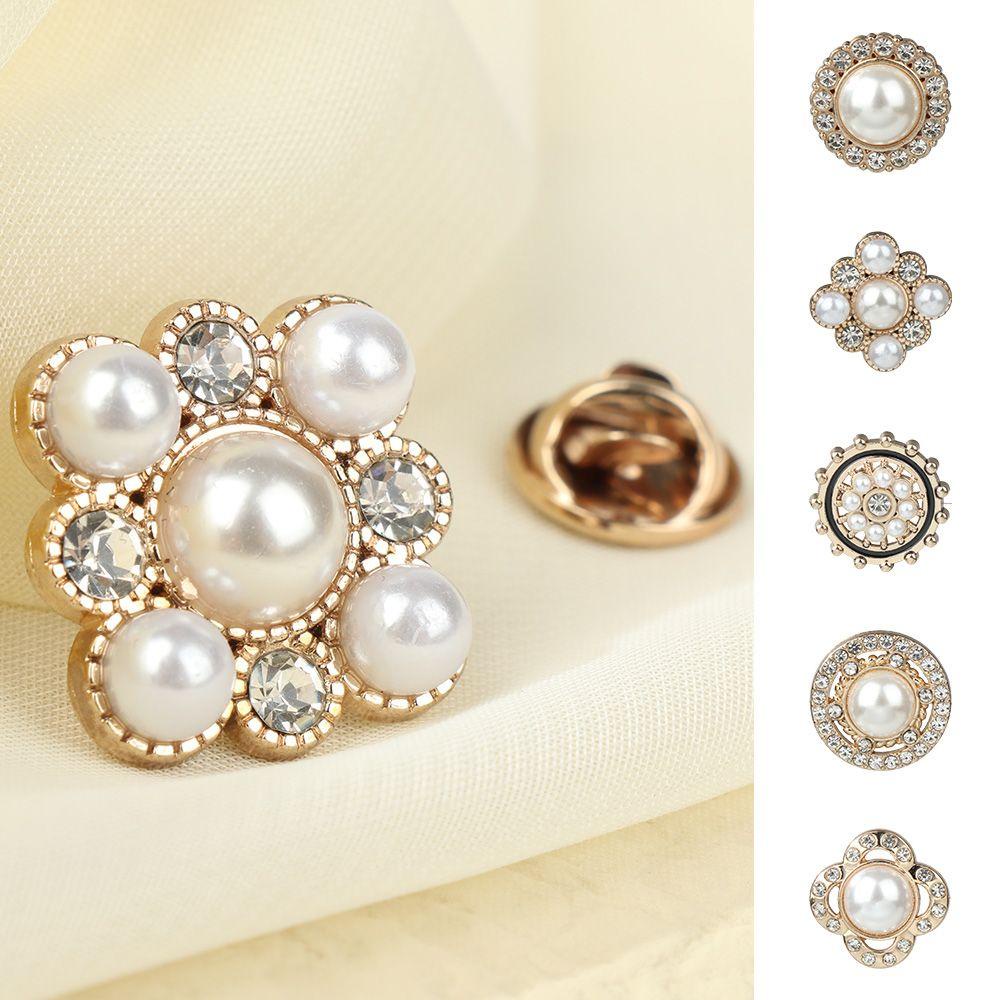 JONYE Set 10 Nút Áo Len 21mm Không Đường May