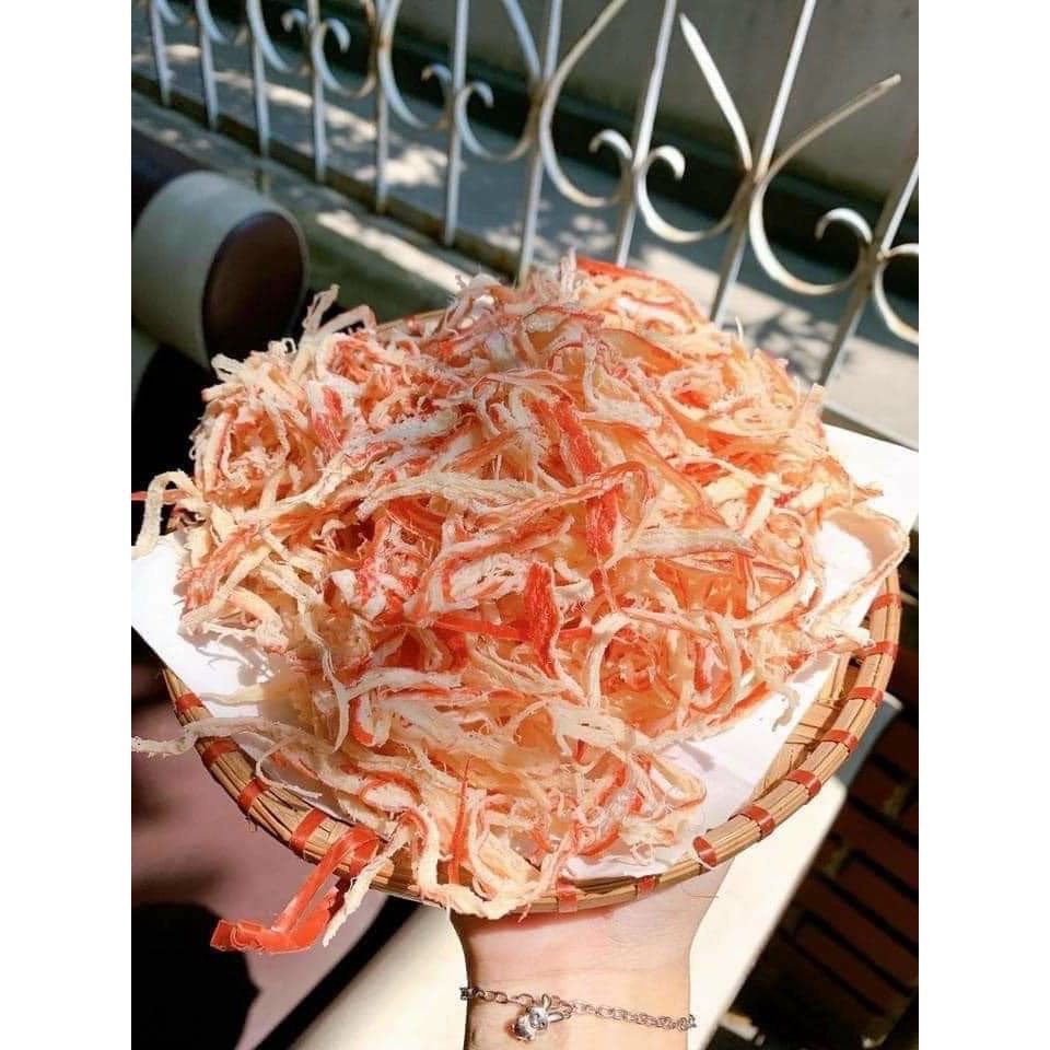 300G MỰC NHA TRANG XÉ SỢI HẤP DỪA SIÊU NGON