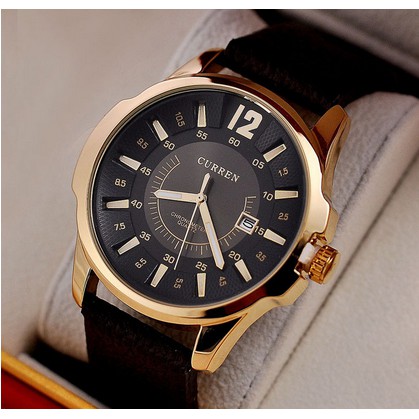 ĐỒNG HỒ NAM CURREN DÂY DA 8123