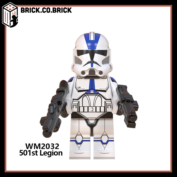 WM6098 - Đồ chơi lắp ráp mô hình minifigure lính non lego Star Wars- Chiến tranh giữa các vì sao- Trooper, Paz Vizla